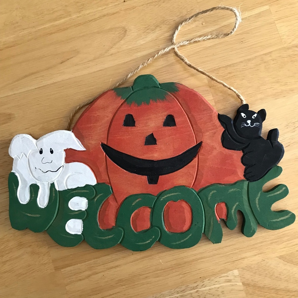 Welcome Fall Holiday Sign